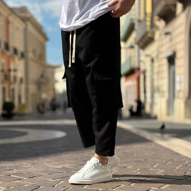 Pantalone japan tasconato nero - FLAG STORE